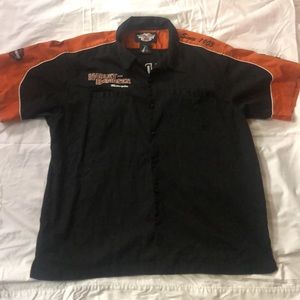 Harley Davidson Button Up Shirt